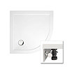 Zamori - 35mm Quadrant Shower Tray with Leg & Panel Set - Various Size Options Large Image