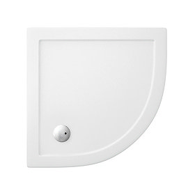 Zamori - 35mm Quadrant Anti-Bacterial Shower Tray - ZAM-QUAD Large Image