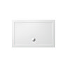 Zamori - White Rectangular 35mm Anti-Bacterial Shower Tray - 1200mm x 800mm - Z1175 Large Image