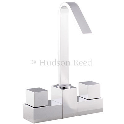Hudson Reed Zaro Bath Filler with Swivel Spout - ZAR303 Large Image