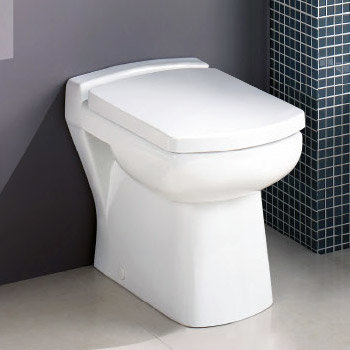 Zeto Ceramic Back To Wall Pan - 212330 Large Image