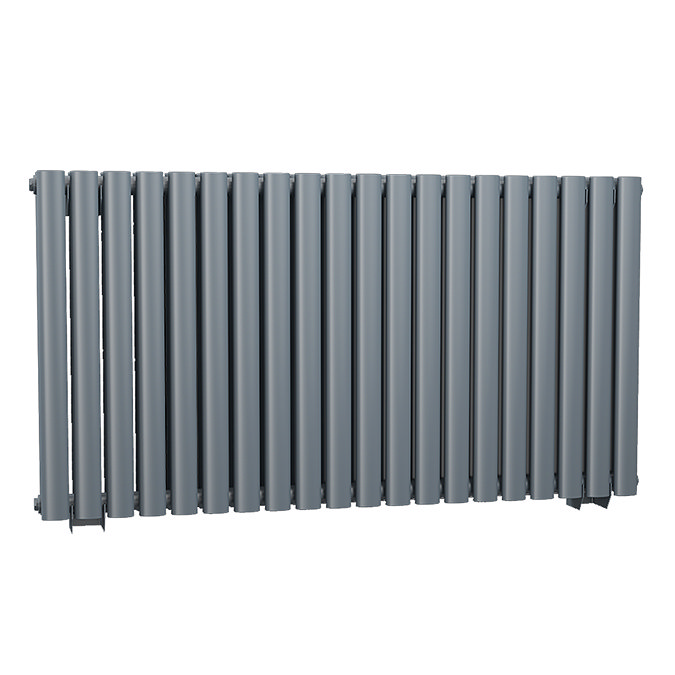 Zeto Horizontal Double Panel Radiator - Anthracite (633 x 1180mm) Large Image