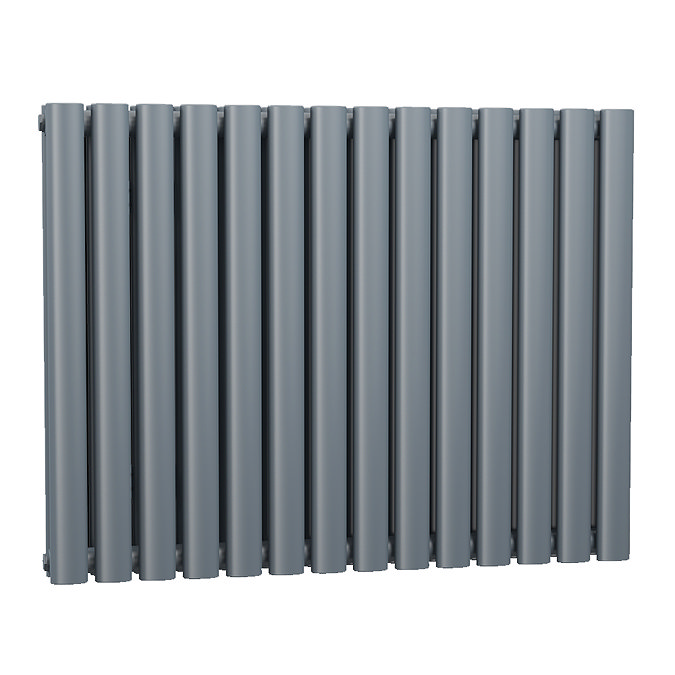 Zeto Horizontal Double Panel Radiator - Anthracite (633 x 826mm) Large Image