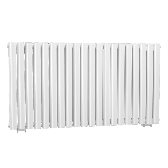 Zeto Horizontal Double Panel Radiator - White (633 x 1180mm) Large Image