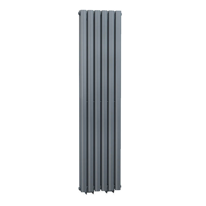 Zeto Vertical Double Panel Radiator - Anthracite (1500 x 354mm) Large Image