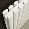 Zeto Vertical Double Panel Radiator - White (1500 x 354mm) Profile Large Image