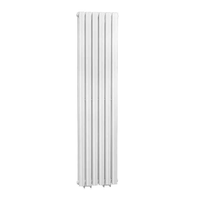 Zeto Vertical Designer Double Panel Radiator - White (1500 x 354mm)