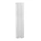 Zeto Vertical Designer Double Panel Radiator - White (1500 x 354mm)