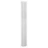 Zeto Vertical Double Panel Radiator - White (1800 x 236mm) Large Image